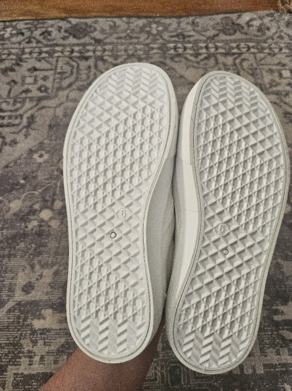 Maurices Women's White Canvas Slip-On Sneakers - Picture 2 of 3